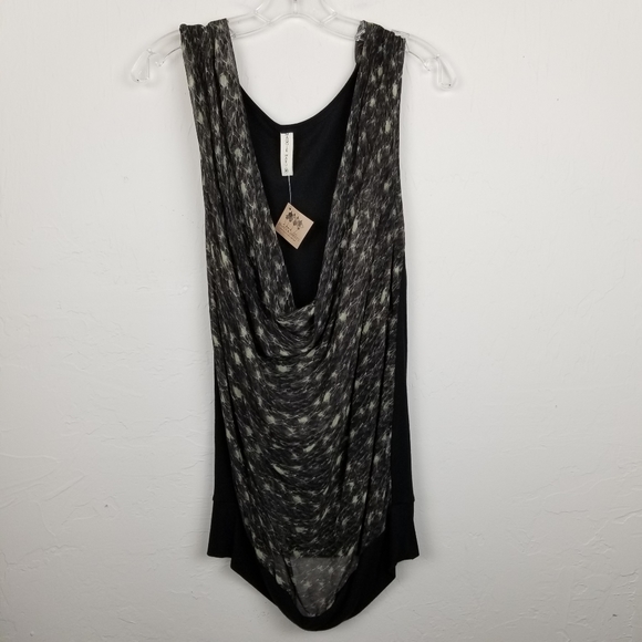 Maggie Ward 100% Silk Tank Plunge Neck Sz M - Picture 2 of 5